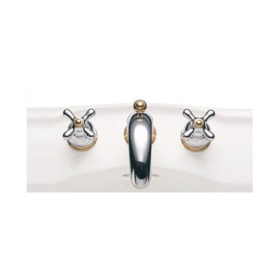 American Standard Hampton Widespread Bathroom Faucet with Double Lever Handles