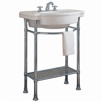 American Standard Retrospect Console Table with Bathroom Sink ...