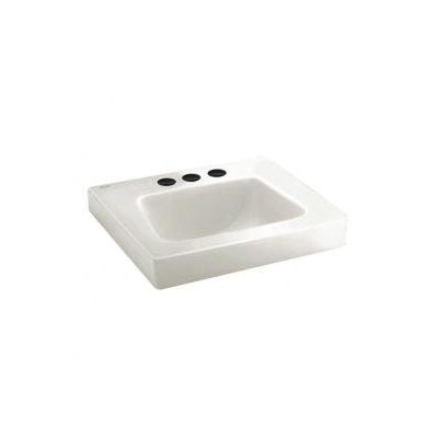 Roxalyn Wall Mount Sink with Exposed Bracket Installation Wayfair