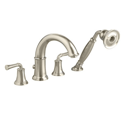 American Standard Portsmouth Tub Filler with Lever Handle and Personal Shower