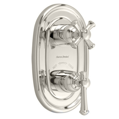 American Standard Portsmouth Thermostat Shower Faucet Trim Kit with Separate Volume Control