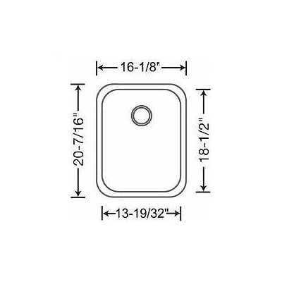 Blanco Supreme Single Bowl Undermount Kitchen Sink
