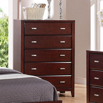Carrington 5 Drawer Chest by Alpine Furniture -image