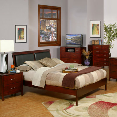 Newport Platform Bed by Alpine Furniture -image
