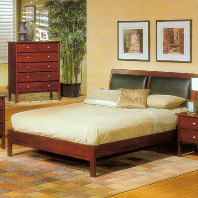 Costa Platform Bed by Alpine Furniture -image
