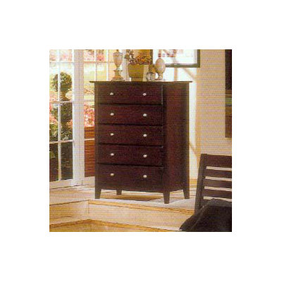 Portola 5 Drawer Tall Boy Chest by Alpine Furniture -image