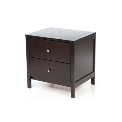 Solana 2 Drawer Nightstand by Alpine Furniture -image