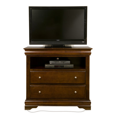 Chesapeake 2 Drawer TV Media Chest by Alpine Furniture -image