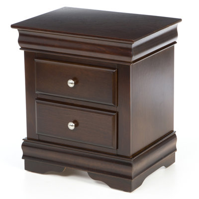 Click To Image : Chesapeake 2 Drawer Nightstand by Alpine Furniture Now