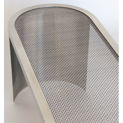 Studio Simic Prost Stainless Steel Entryway Bench