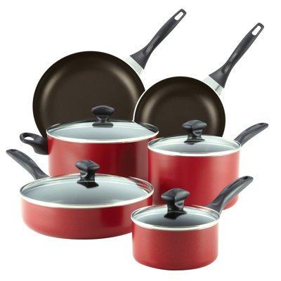Farberware Dishwasher Safe Nonstick 14-Piece Cookware Set
