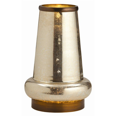 Anjeo Glass / Brass Table Torchiere