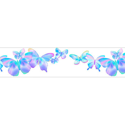 Walls Fluttering Butterflies Free Style Wallpaper Border Walls Fluttering Butterflies Free Style Wallpaper Border