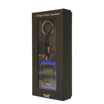 Tao Electronics Inc. Digital Photo Key Chain (Pair of 2 Key Chains)