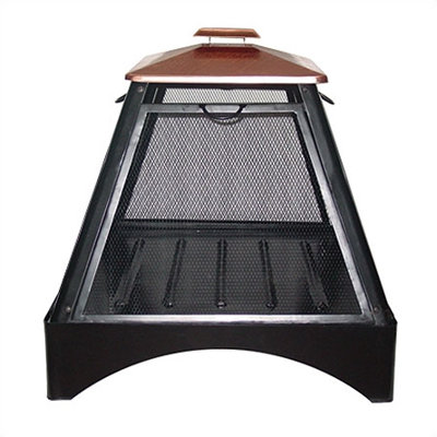 Corral Copper Pagoda Fireplace