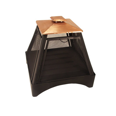 Corral Copper Pagoda Fireplace