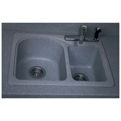 Swanstone Swanstone Classics 25" x 18" Space Saver Double ...