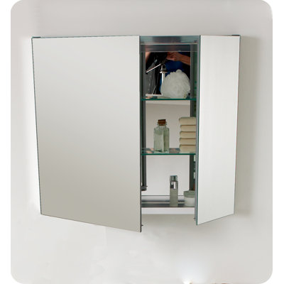 Fresca Medium Bathroom Medicine Cabinet with Mirrors