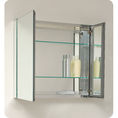 Fresca Medium Bathroom Medicine Cabinet with Mirrors