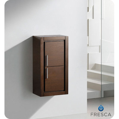 Fresca Bathroom Linen Side Cabinet with 2 Doors