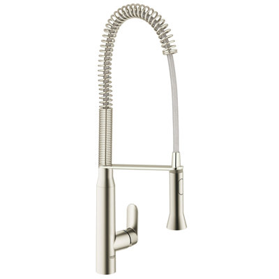 Grohe K7 Semi-Pro Single Handle Single Hole Bar Faucet with Watercare