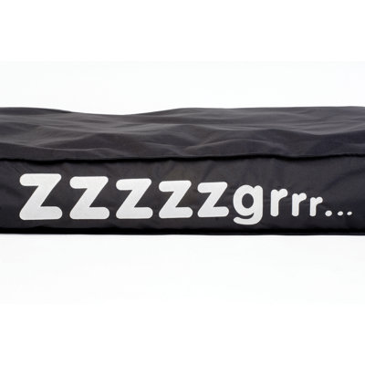 Sit On It Doggie Style Beanbag in Paw Prints Fashionable Grey