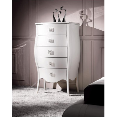 YumanMod Victoria 5 Drawer Tall Chest