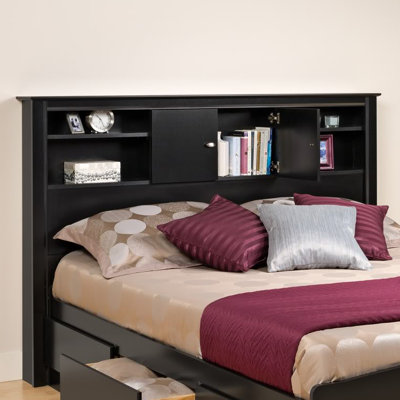Kallisto Bookcase Headboard by Prepac -image