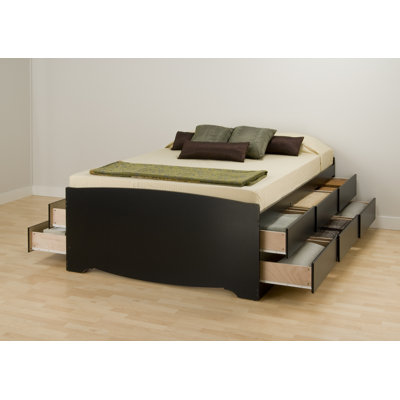 Platform Storage Platform Bed by Prepac -image
