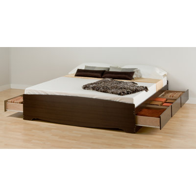 Click To Image : Storage Platform Bed by Prepac Now