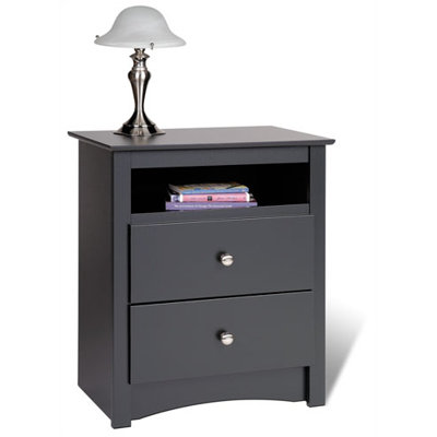 Click To Image : Sonoma 2 Drawer Nightstand by Prepac Now