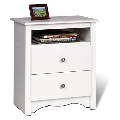 Click To Image : Monterey 2 Drawer Nightstand by Prepac Now