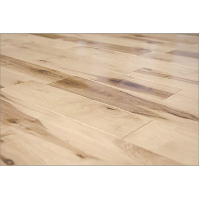 Jasper Prefinished Semi-Gloss 3-1/4" Solid Maple in Rustic