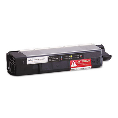 Media Sciences MSOK5855KHC (43324404) Toner Cartridge, High-Yield, Black                                                                    