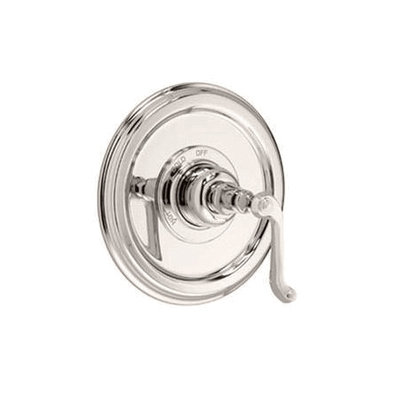 Jado Classic Pressure Balance Thermostatic Faucet Shower Faucet Trim with Curved Lever Handle