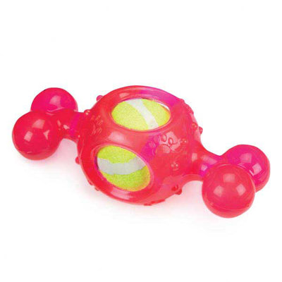 Grriggles Fundamentals Tennis Bone Dog Toy
