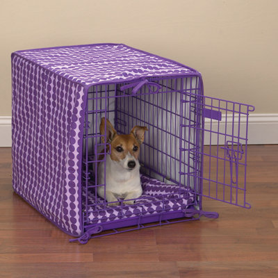 2-Piece Dog Crate Cover and Bed Set