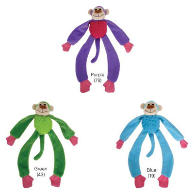 Zanies Monkey Mayhem Dog Toy