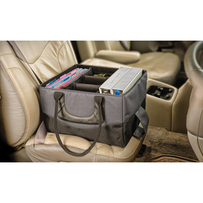 AutoExec File Tote Bag, 600-Denier Nylon
