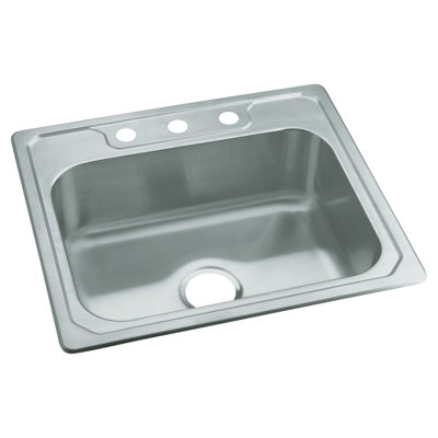Sterling by Kohler Middleton Self Rimming Single Bowl Kitchen Sink