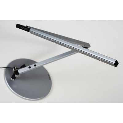 Koncept Technologies Inc Z-Bar Mini High Power LED Desk Lamp with Daylight in Metallic Black