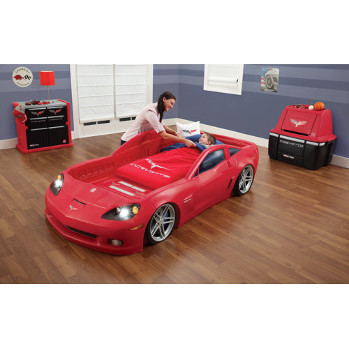 Corvette Car Bed with Lights Wayfair