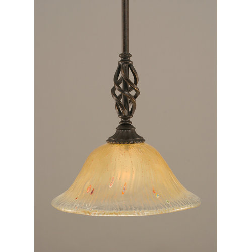 Toltec Lighting Eleganté Mini Pendant With Hang Straight Swivel