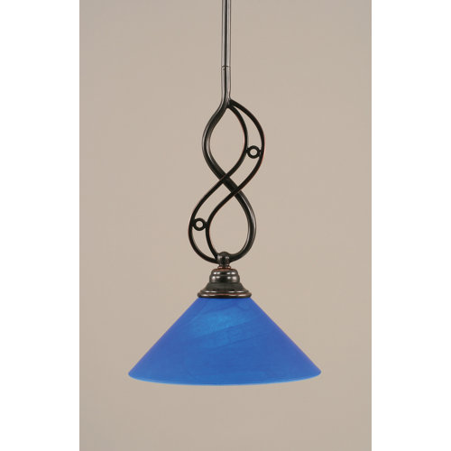 Toltec Lighting Jazz Mini Pendant With Hang Straight Swivel