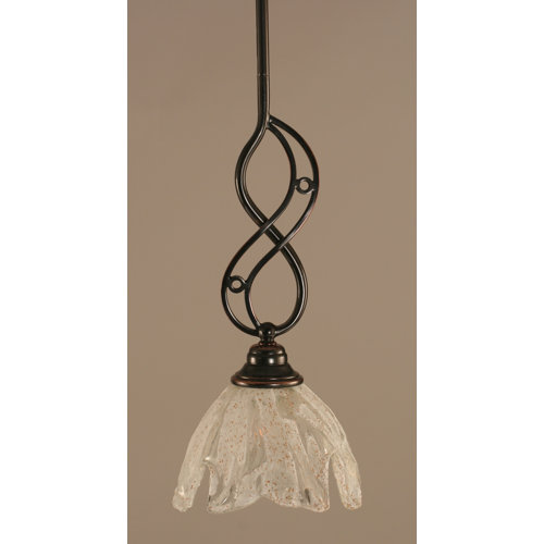 Toltec Lighting Jazz Mini Pendant With Hang Straight Swivel