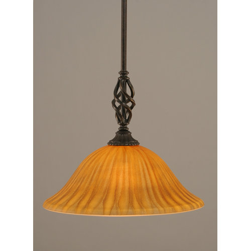 Toltec Lighting Eleganté Mini Pendant With Hang Straight Swivel