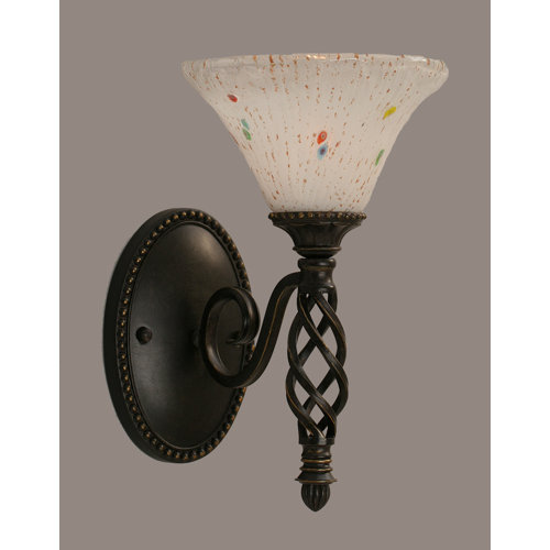 Toltec Lighting Elegante 1 Light Wall Sconce