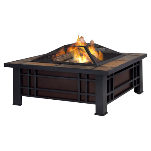 Real Flame Morrison WoodBurning Fire Pit & Reviews Wayfair