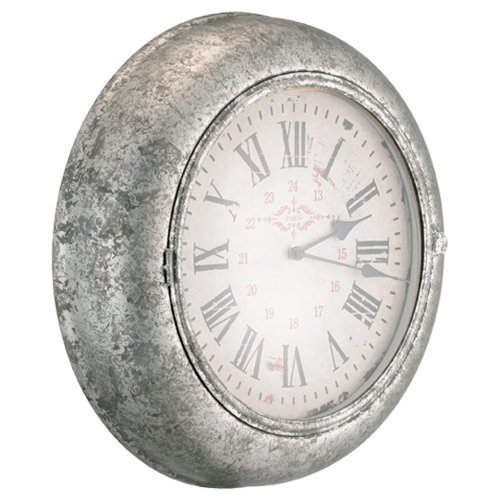 Zentique Inc. Paris Wall Clock & Reviews Wayfair