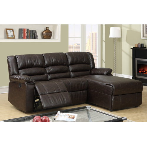 Poundex Bobkona Loveseat Plush Seating Recliner Sectional & Reviews
